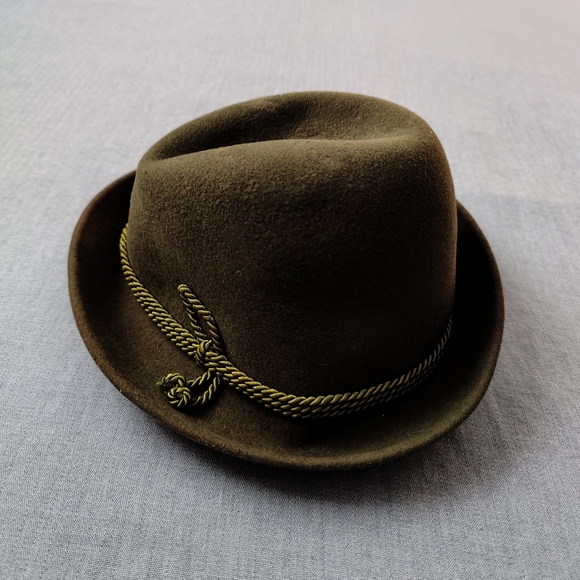 Vtg Tirol Woolfelt Hat Austria - Picture 1 of 11
